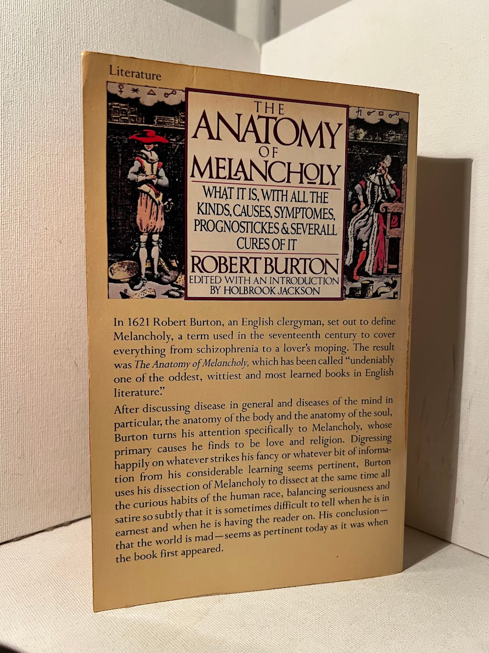 The Anatomy of Melancholy by Robert Burton