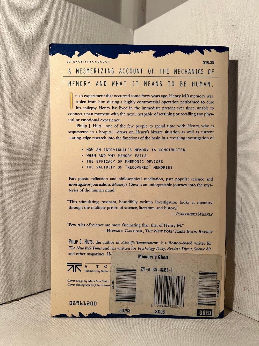 Memory's Ghost by Philip J. Hilts