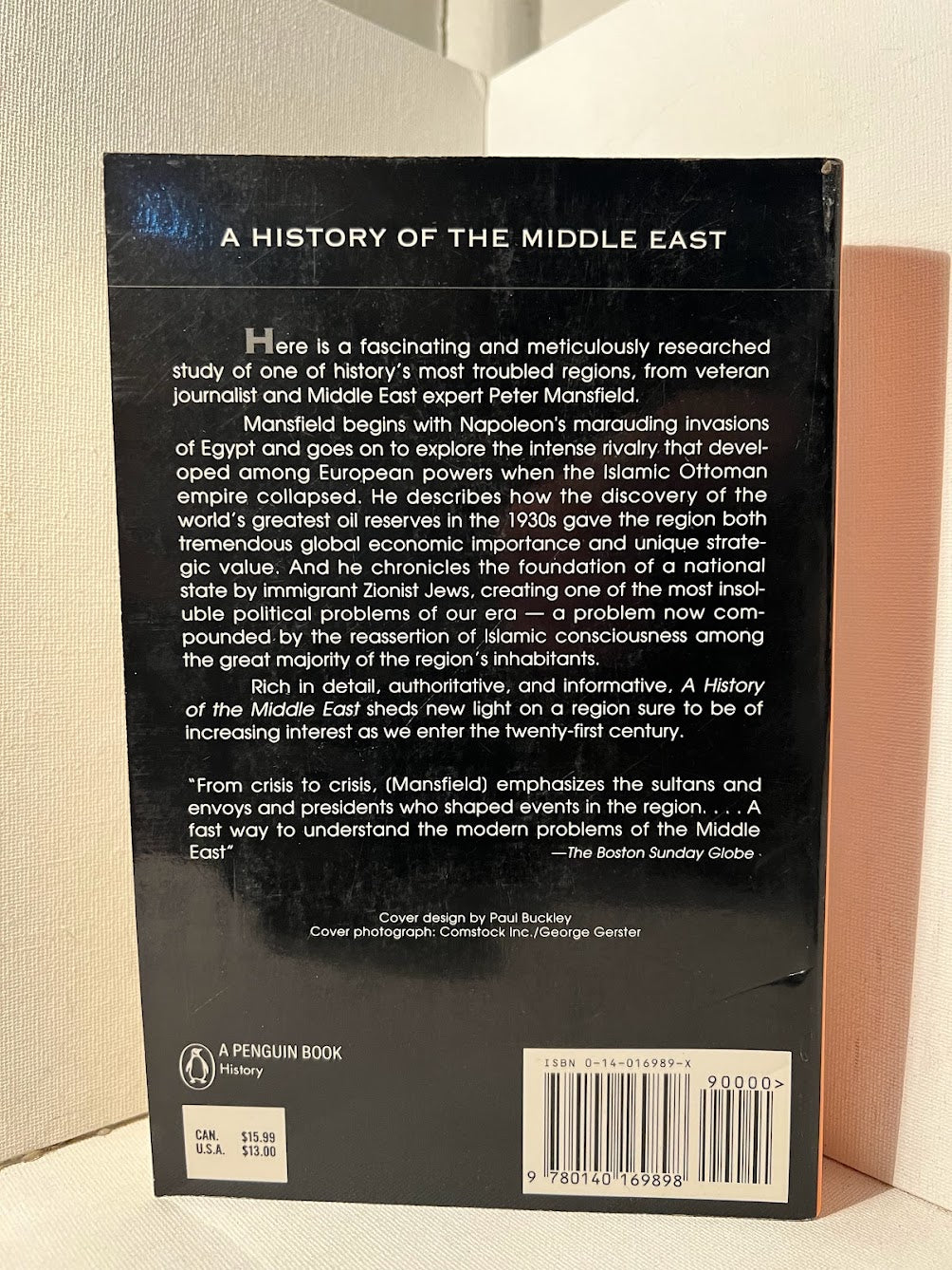 A History of the Middle East by Peter Mansfield