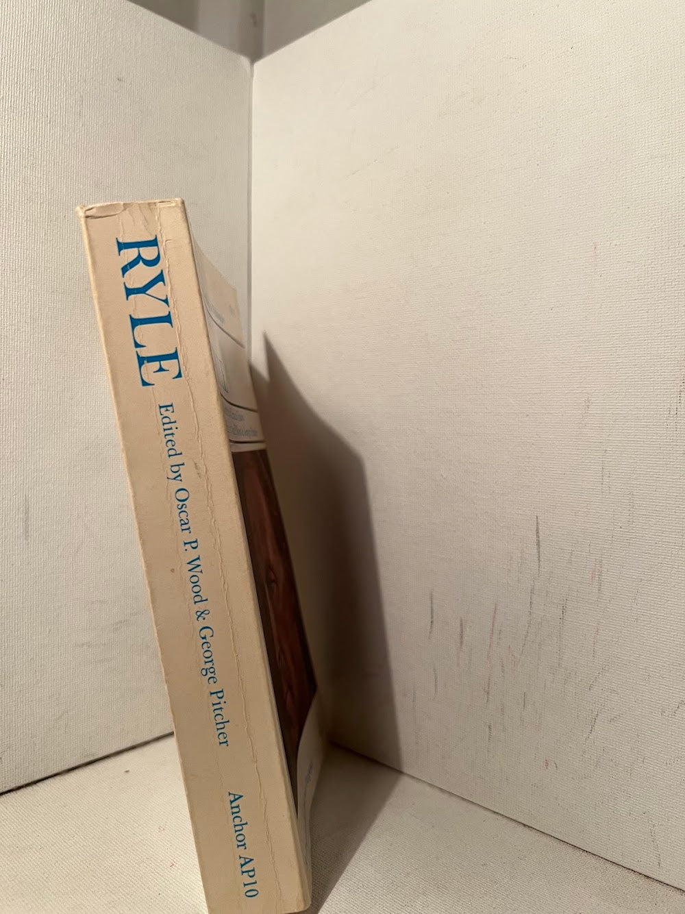 Ryle - A Collection of Critical Essays edited by Oscar P. Wood & George Pitcher