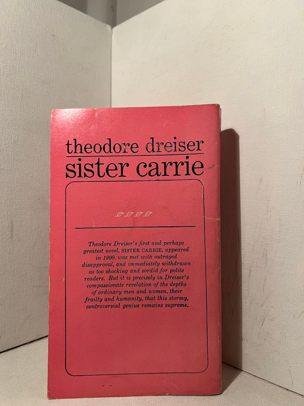 Sister Carrie by Theodore Dreiser