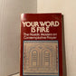 Your Word is Fire - The Hasidic Masters on Contemplative Prayer