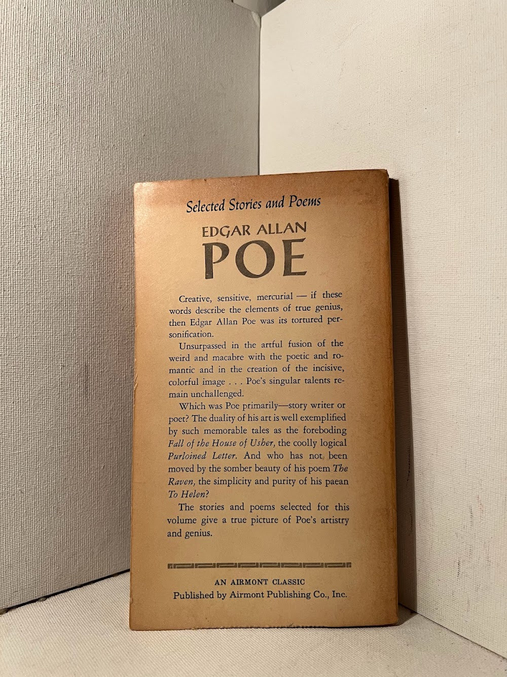 Selected Stories and Poems of Edgar Allan Poe