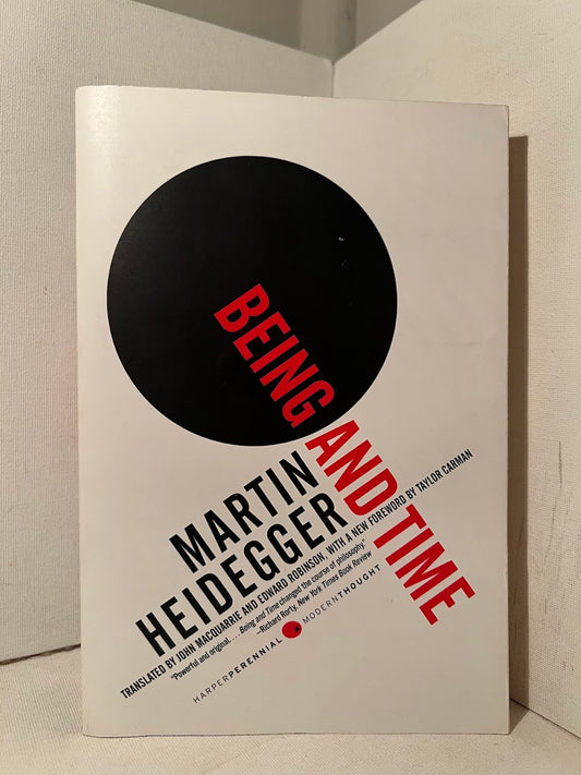 Being and Time by Martin Heidegger