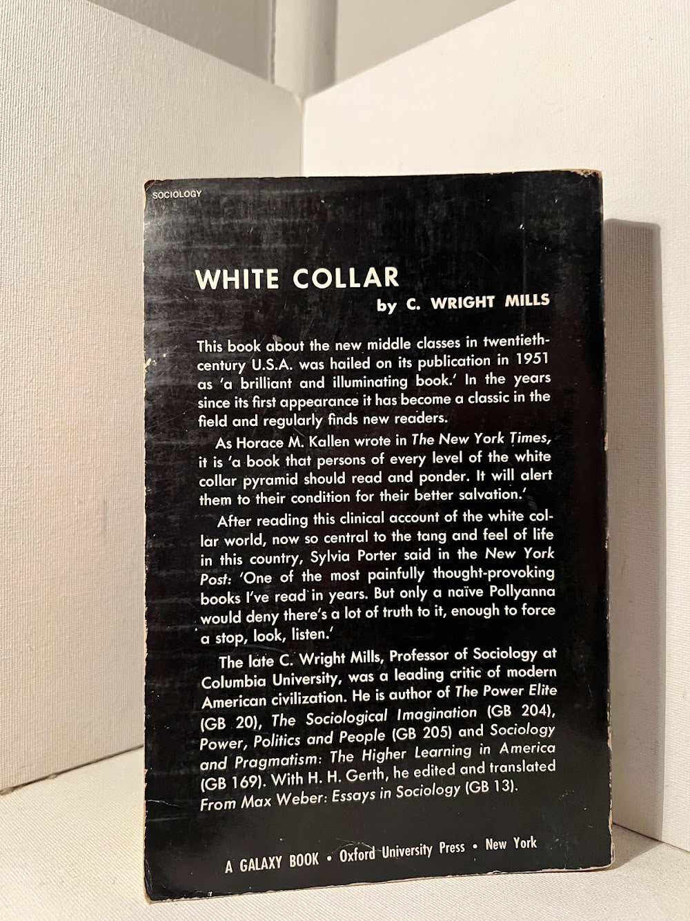 White Collar by C. Wright Mills