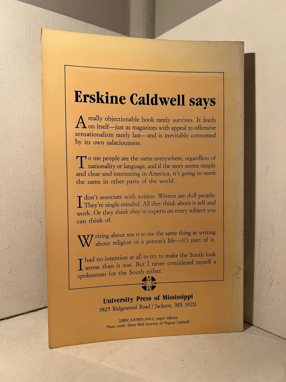 Conversations with Erskine Caldwell