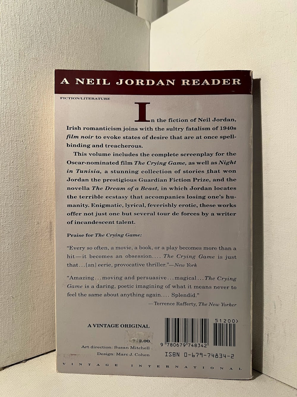 A Neil Jordan Reader