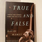 True and False by David Mamet