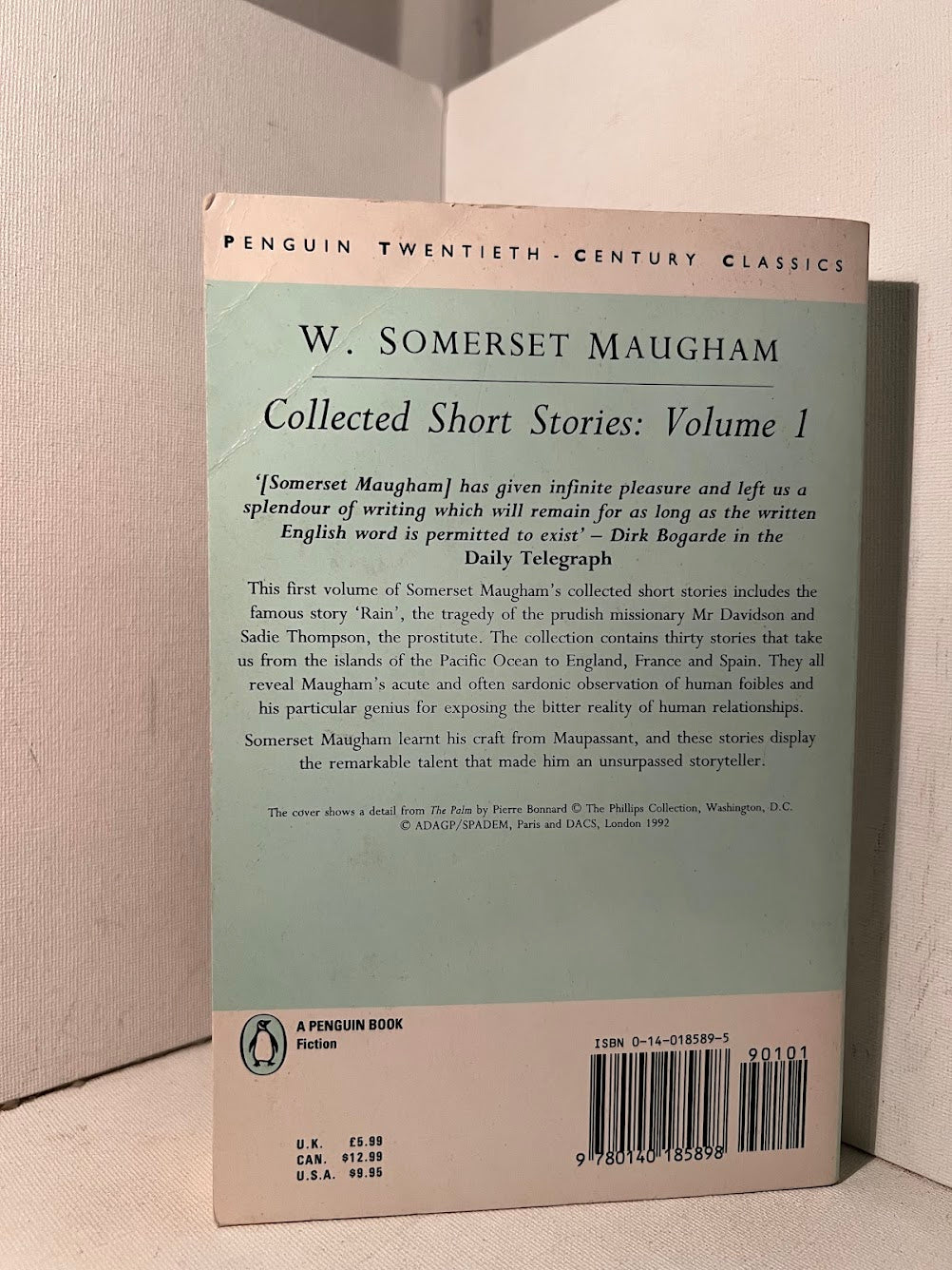 Collected Short Stories Volume 1 by W. Somerset Maugham