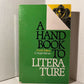 A Handbook to Literature by C. Hugh Holman