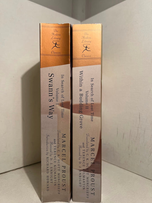 In Search of Lost Time (first 2 volumes) by Marcel Proust