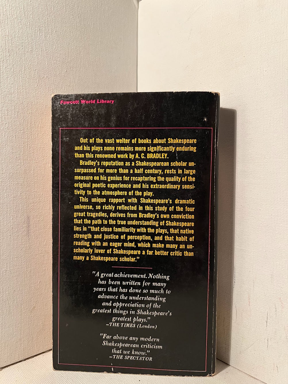 Shakespearean Tragedy by A.C. Bradley