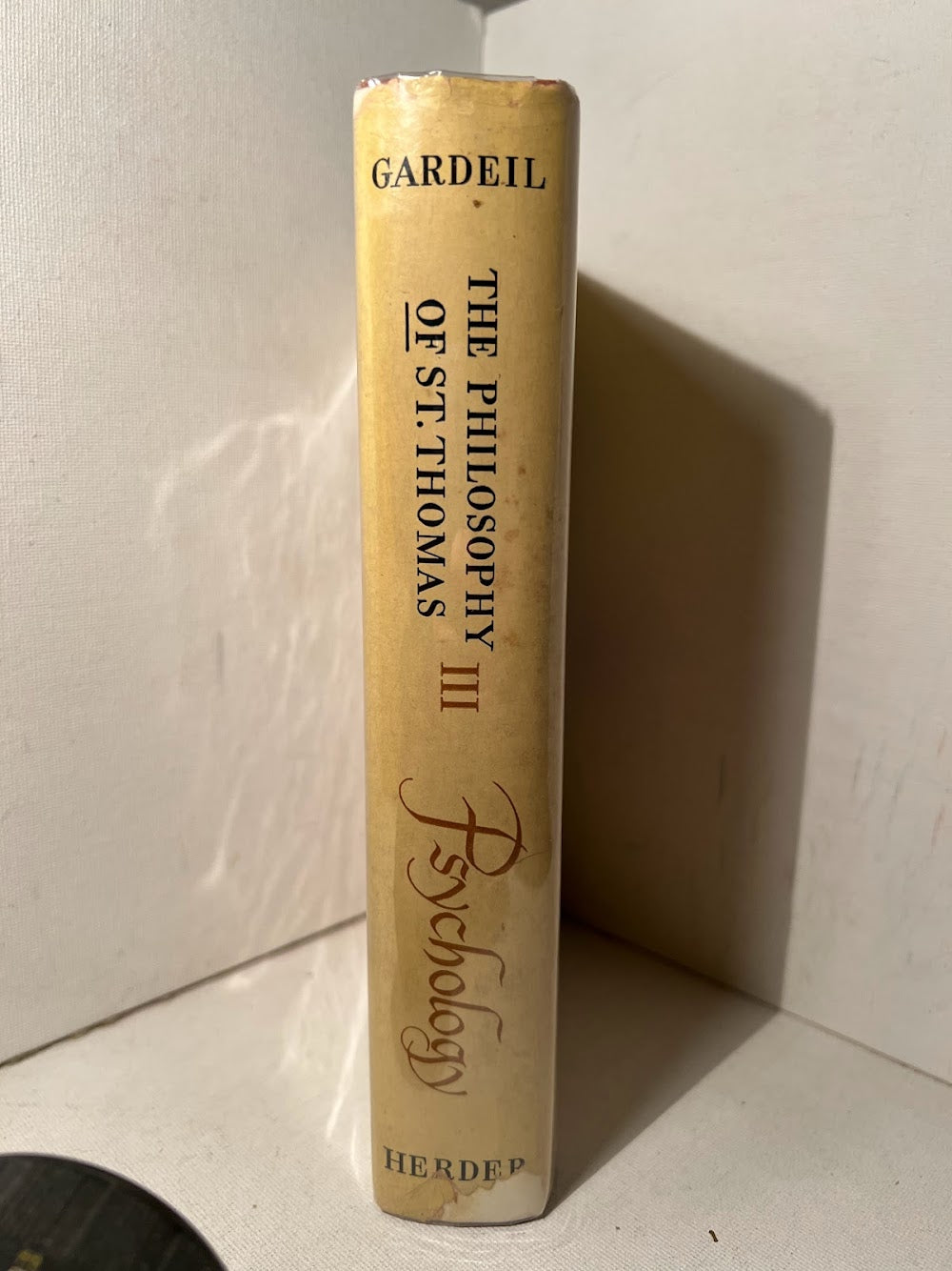 Introduction to the Philosophy of St. Thomas Aquinas Vol. 3: Psychology by H.D. Gardeil