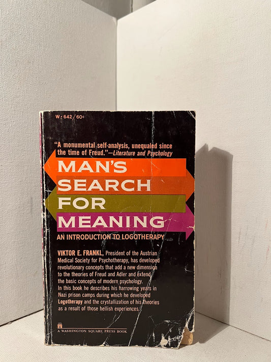 Man's Search for Meaning by Viktor Frankl
