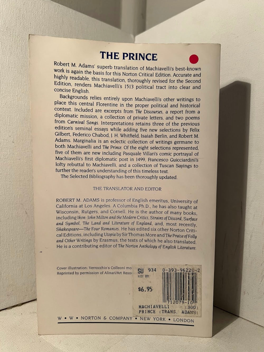 The Prince by Niccolo Machiavelli