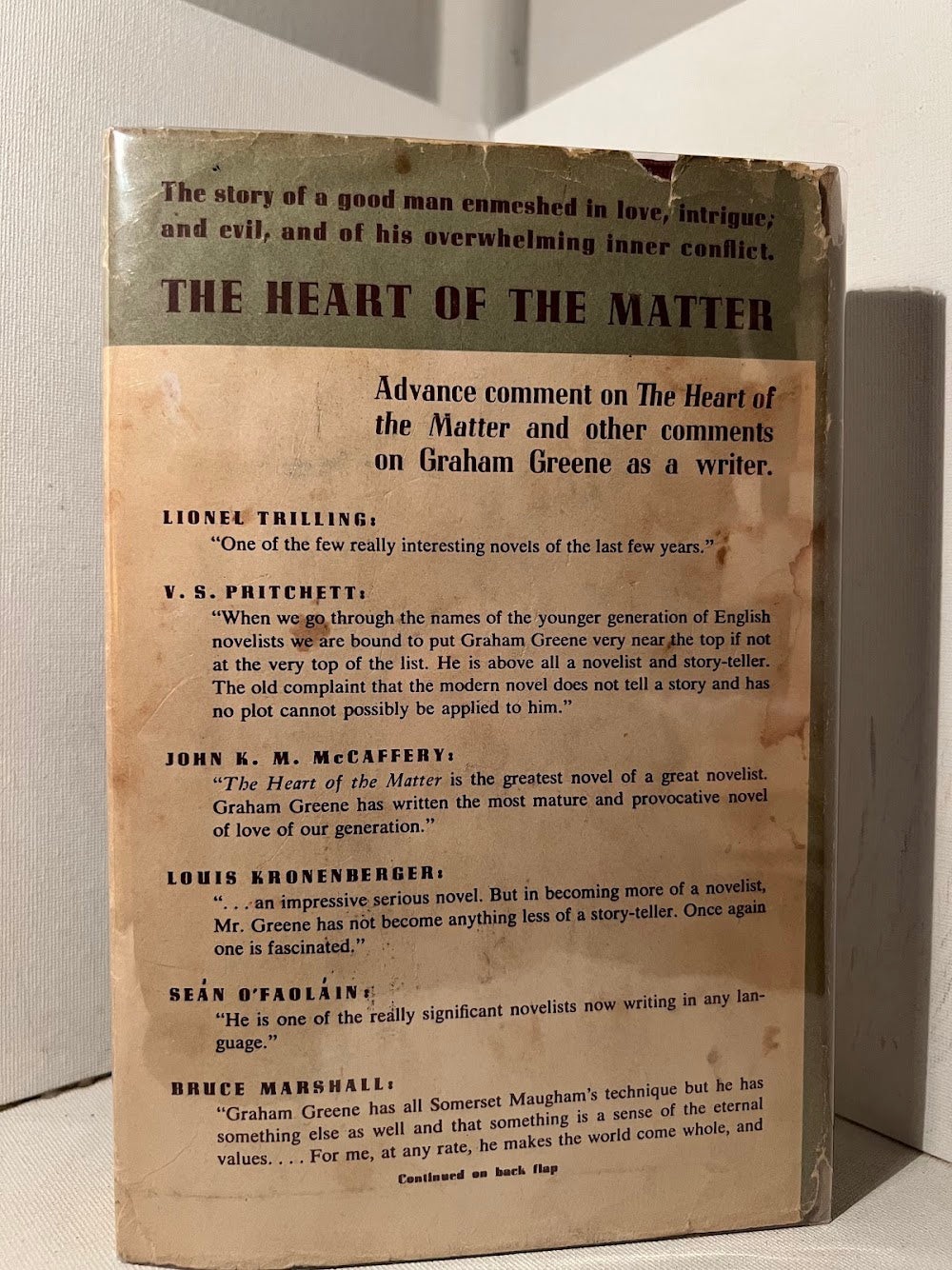 The Heart of the Matter by Graham Greene