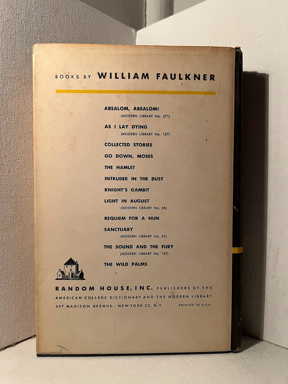 The Faulkner Reader