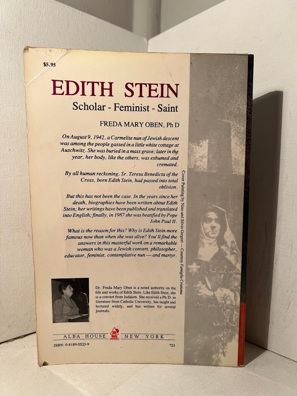 Edith Stein - Scholar, Feminist, Saint by Freda Mary Oben