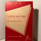 Latin Poetry in Verse Translation edited by L.R. Lind