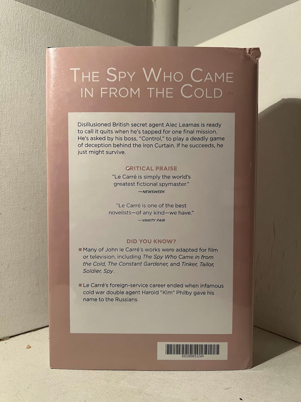 The Spy Who Came in from the Cold by John Le Carre