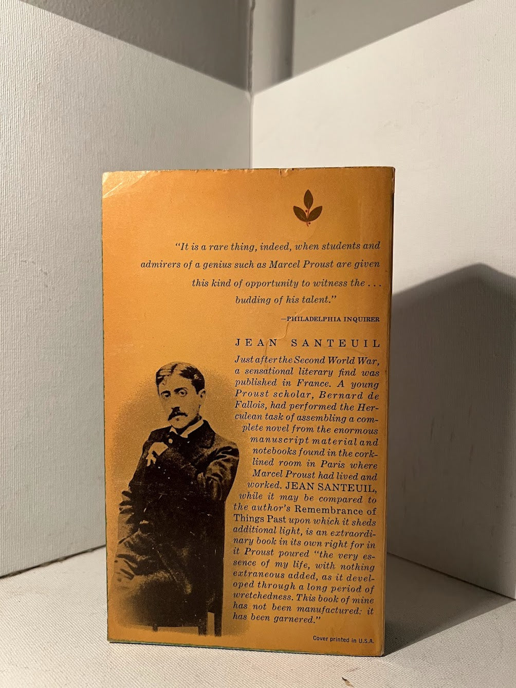 Jean Santeuil by Marcel Proust