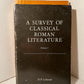 A Survey of Classical Roman Literature by D.P. Lockwood