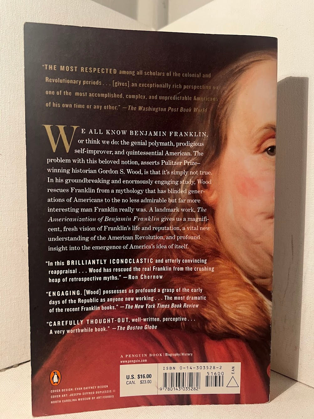 The Americanization of Benjamin Franklin by Gordon S. Wood