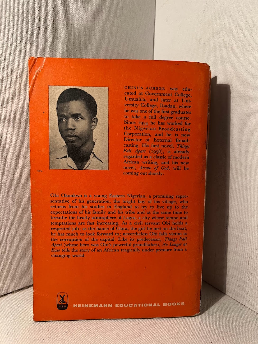 No Longer at Ease & Arrow of God by Chinua Achebe