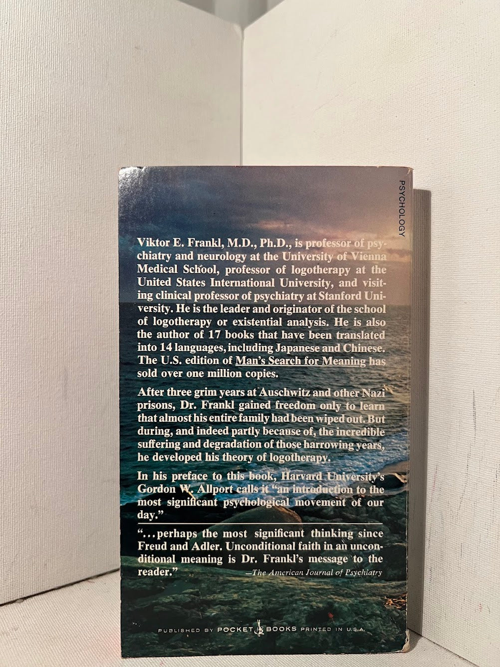 Man's Search For Meaning by Viktor Frankl