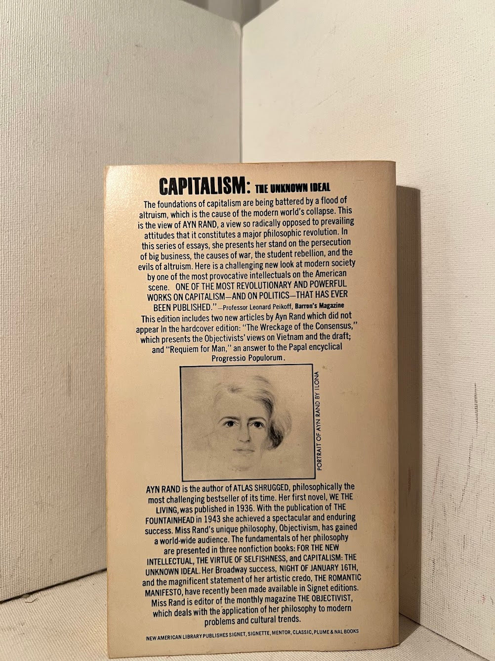 Capitalism: The Unknown Ideal by Ayn Rand