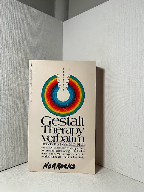 Gestalt Therapy Verbatim by Frederick S. Perls