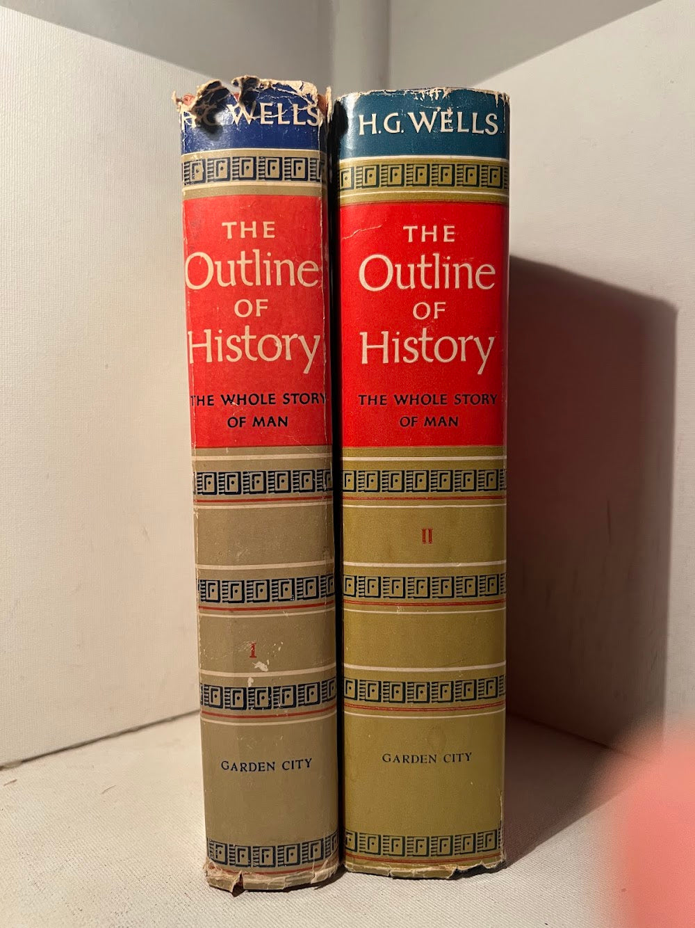 The Outline of History by H.G. Wells (2vol.)