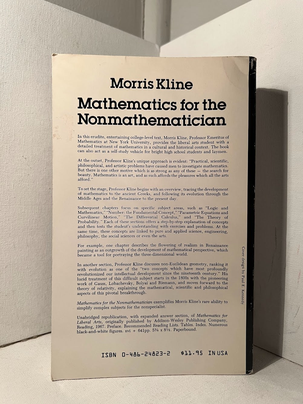 Mathematics for the Nonmathematician by Morris Kline