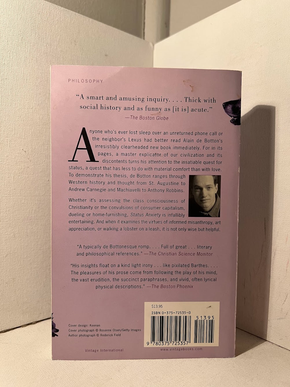 Status Anxiety by Alain de Botton