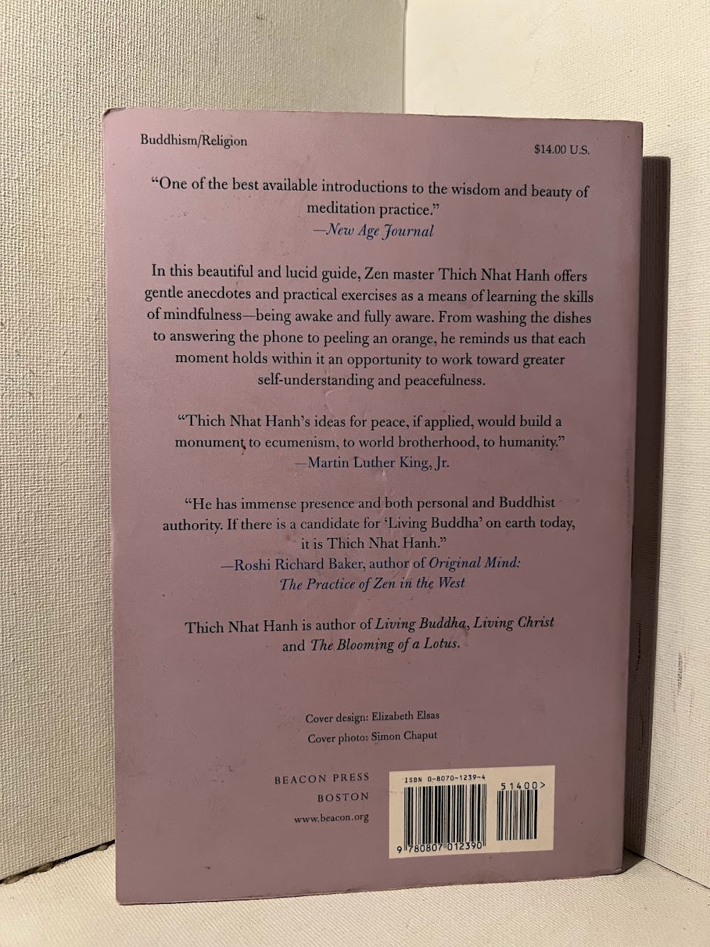 The Miracle of Mindfulness by Thich Nhat Hahn