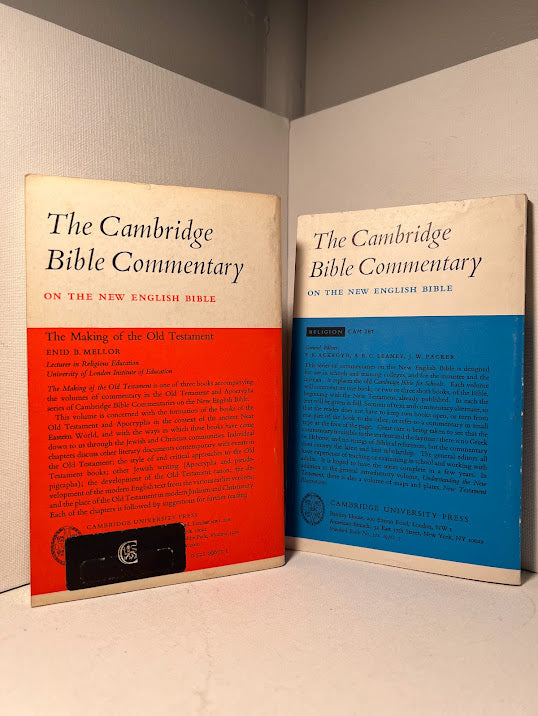 The Cambridge Bible Commentary Two Volumes