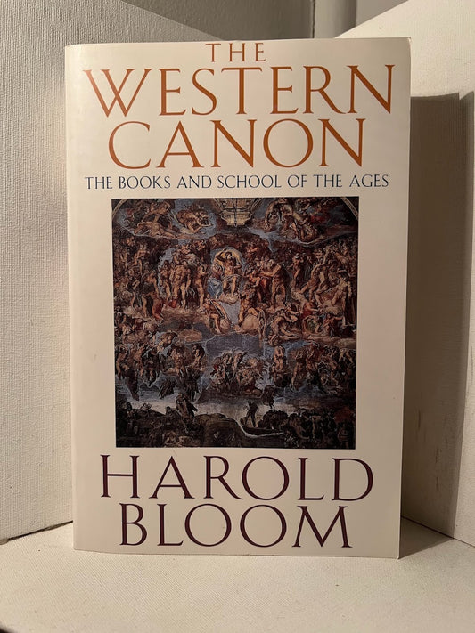 The Western Canon by Harold Bloom