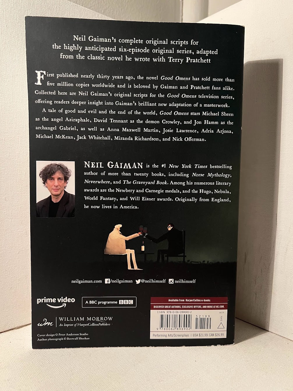 Good Omens by Neil Gaiman Script Book