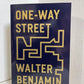 One-Way Street by Walter Benjamin