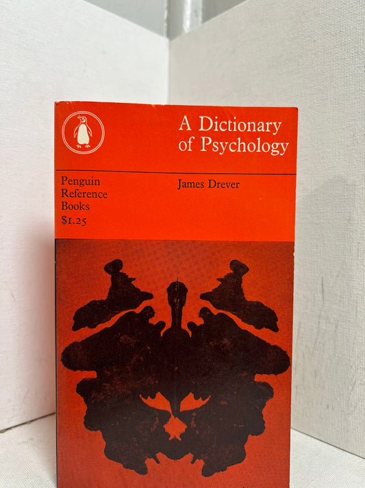 A Dictionary of Psychology by James Drever