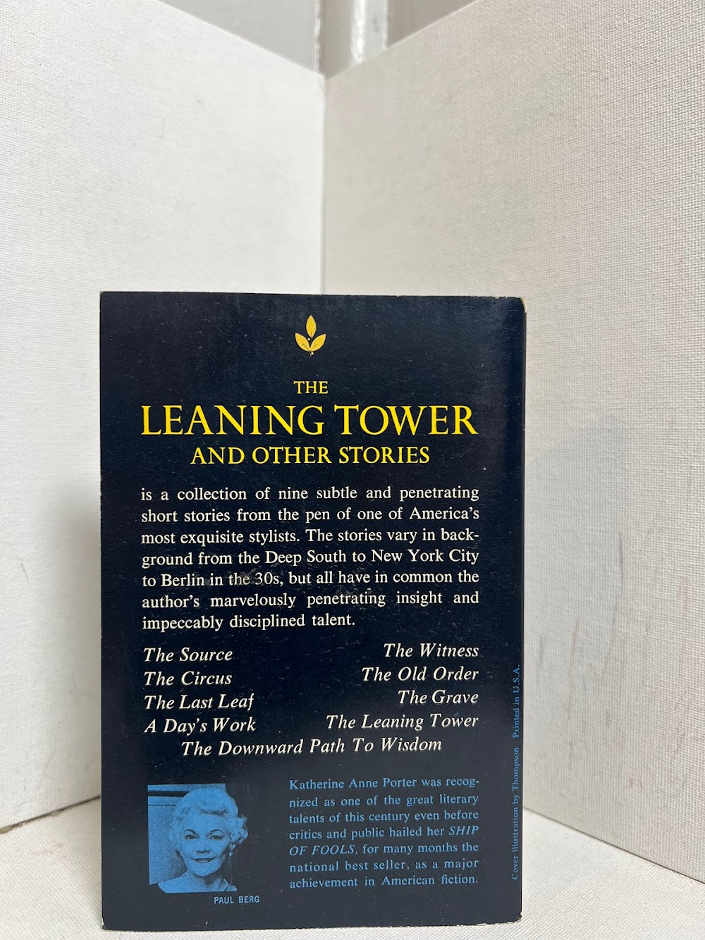 The Leaning Tower and Other Stories by Katherine Anne Porter