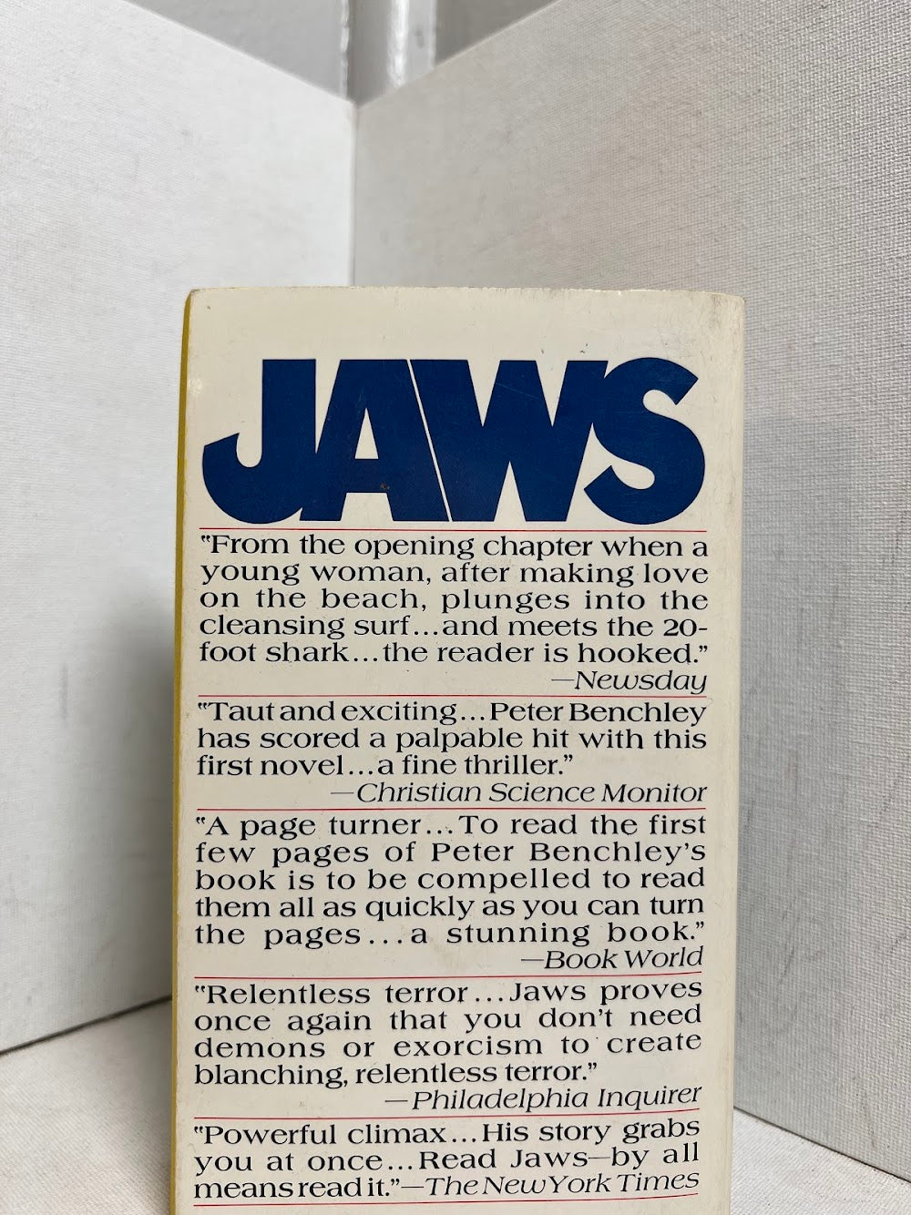 Jaws by Peter Benchley