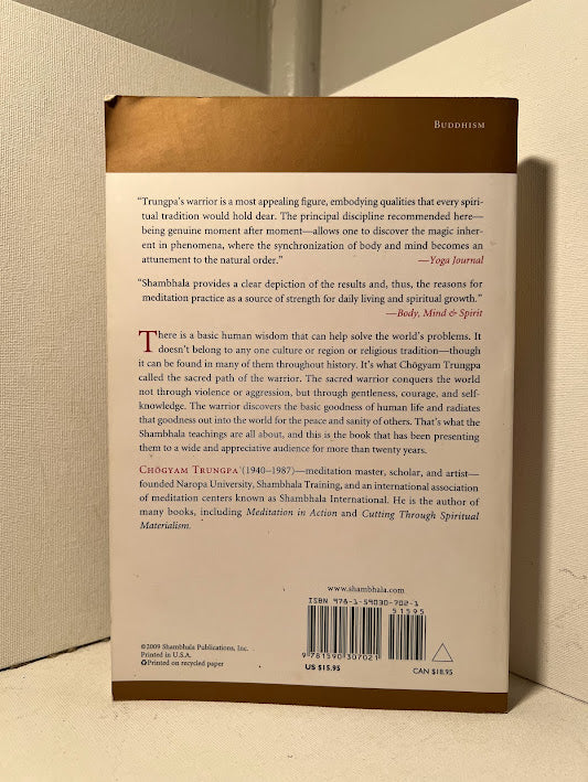 Shambhala The Sacred Path of the Warrior by Chogyam Trungpa