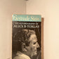 The Autobiography of Alice B. Toklas by Gertrude Stein