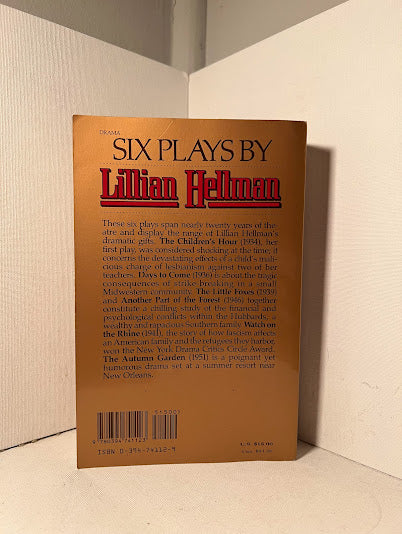 Six Plays by Lillian Hellman