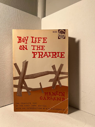 Boy Life on the Prairie by Hamlin Garland