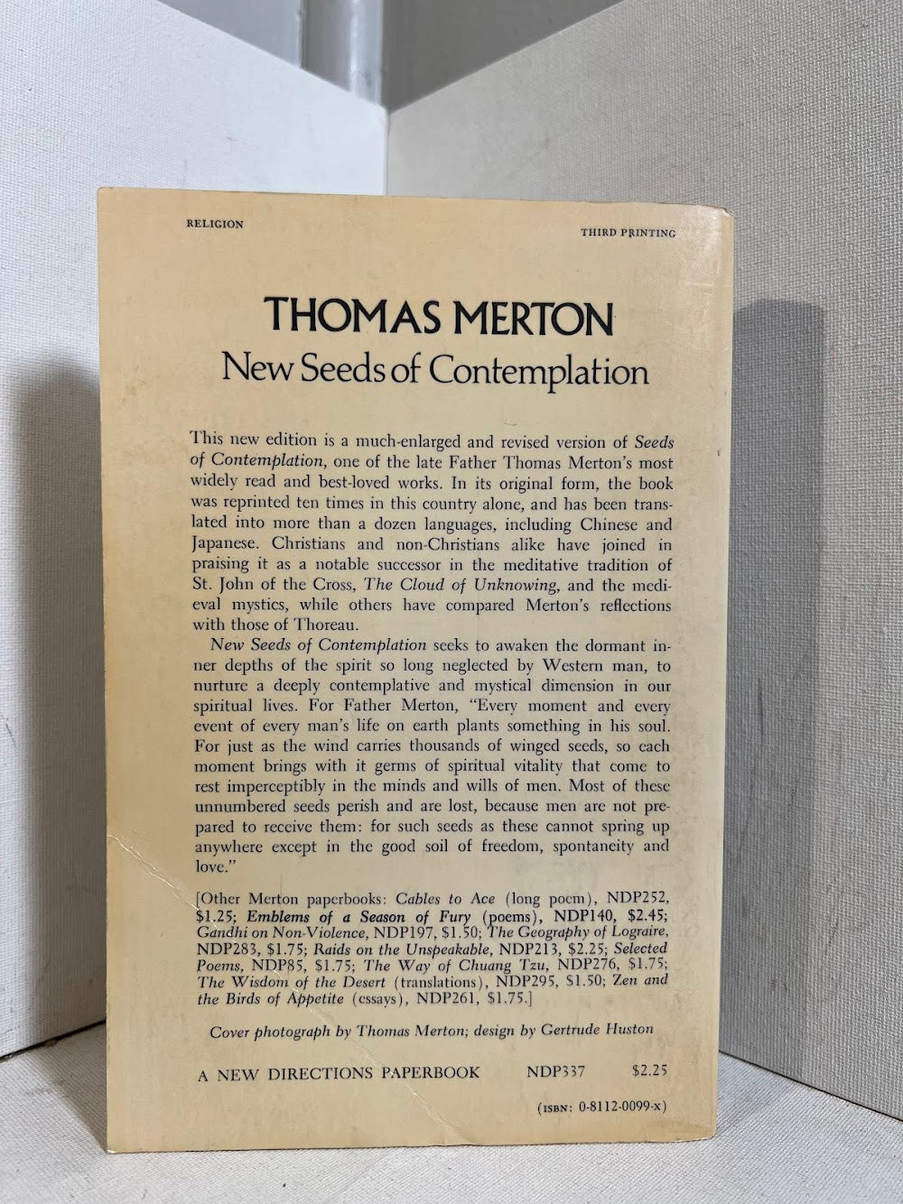 New Seeds of Contemplation by Thomas Merton