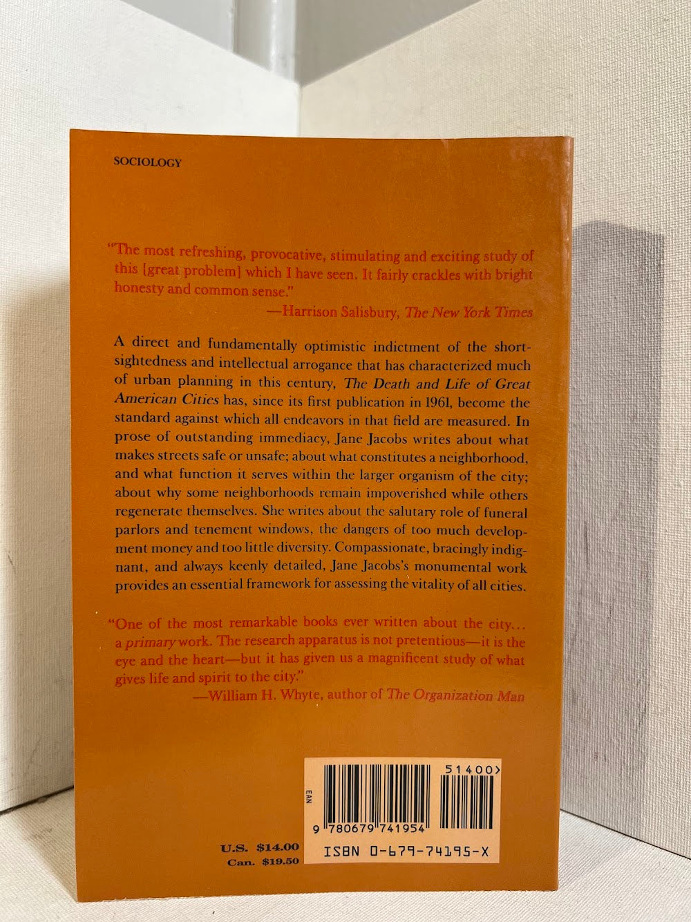 The Death and Life of Great American Cities by Jane Jacobs