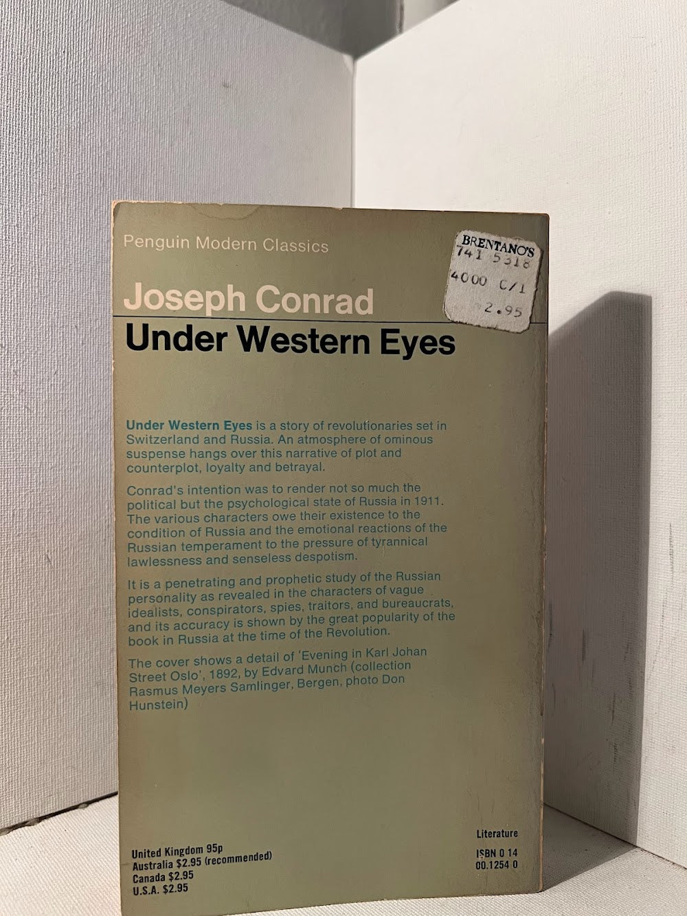 Under Western Eyes by Joseph Conrad