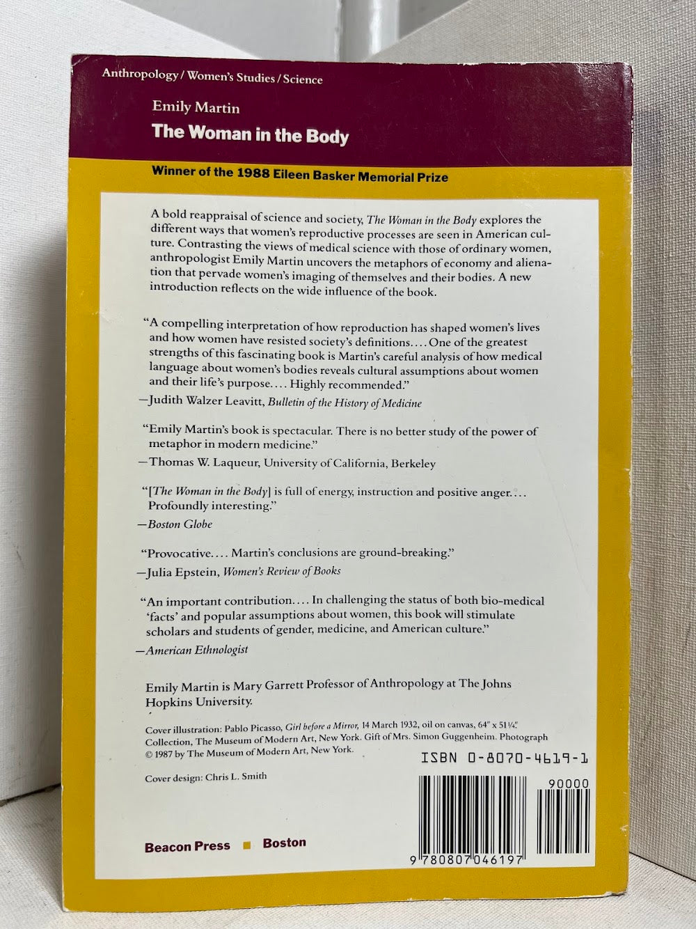 The Woman in the Body - A Cultural Analysis of Reproduction by Emily Martin